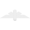 Ekena Millwork Kennewick Architectural Grade PVC Gable Bracket, 36"W x 10 1/2"H x 2"D x 4"F, 7/12 Pitch GBP036X11X0204KEN00 - alternate 5